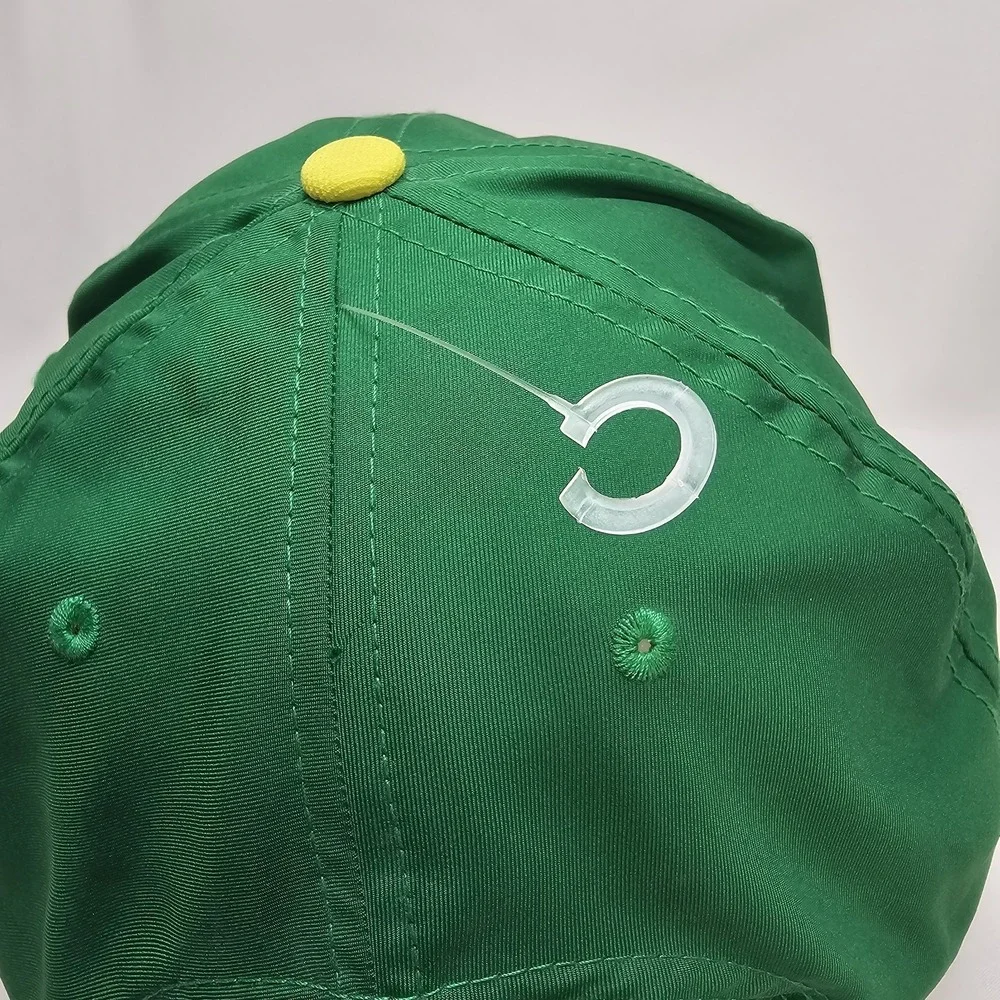 Nike *RARE*‎ Oregon Fighting Ducks Textured Bill Snapback Hat FA16 Green Yellow